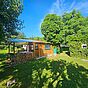 Außenansicht Holzbungalow